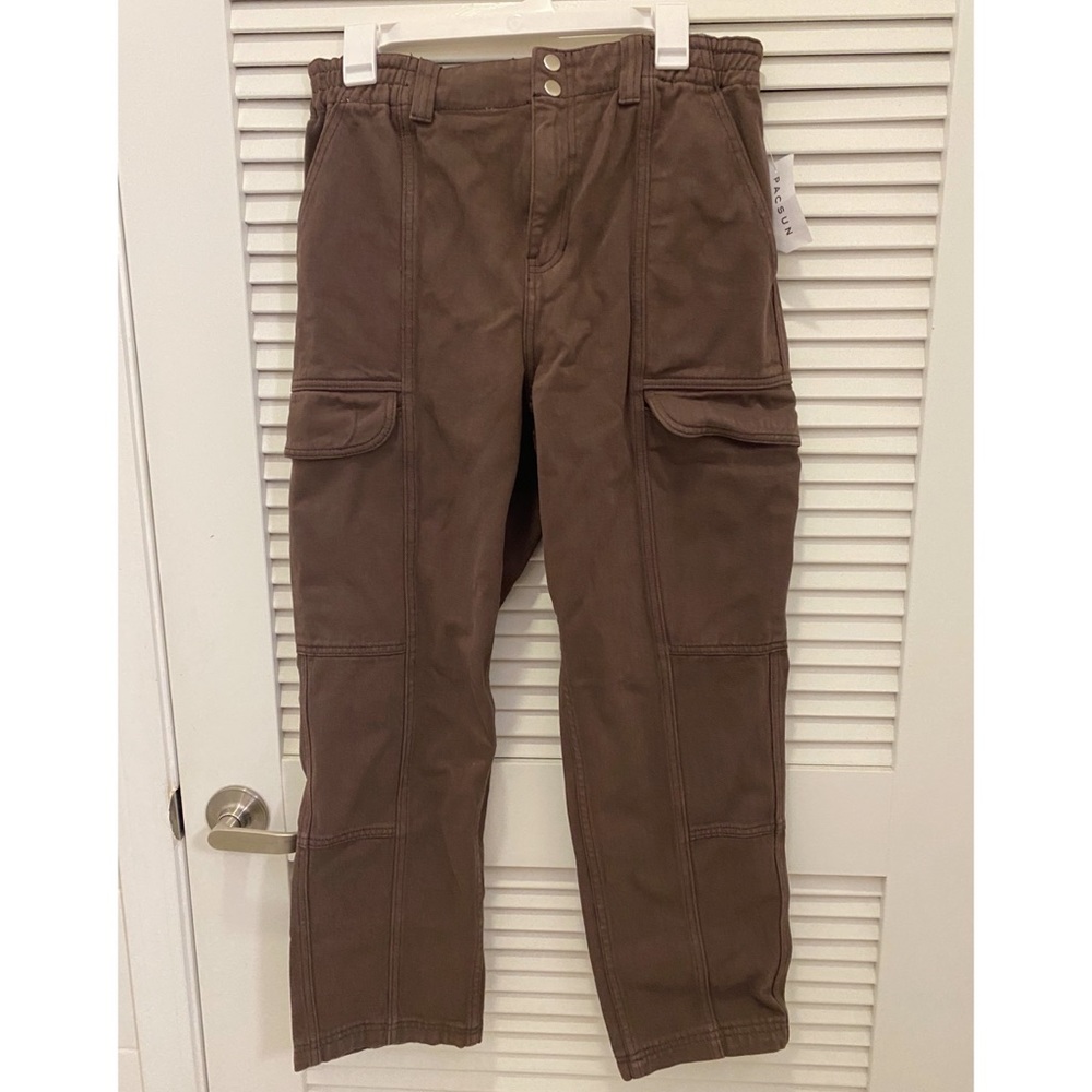 Brown cargo pants